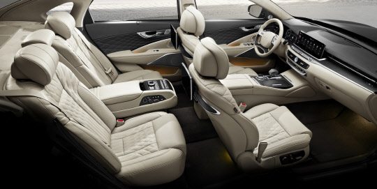 기아 더 뉴 K9 실내. 기아 제공